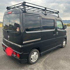 【再出品】乗って帰れる検R8/7・人気の黒・ハイルーフ・ルーフキャリア・フルエアロ】 クリッパーリオの画像