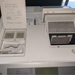 ✨激安価格✨今週末まで持帰68000円‼️(通常価格75000円)ドラム式洗濯機 11kg✨温水洗浄‼️洗剤柔軟剤自動投入機能✨パナソニック ドラム式洗濯乾燥機  
の画像