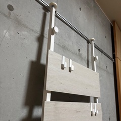 ウォールラック 白の画像