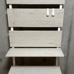 ウォールラック 白の画像