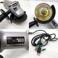 店頭引き渡し RYOBI リョービ ディスクグラインダ G-1010H コード修復跡 電動工具の画像