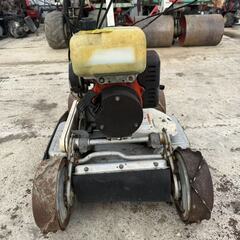 【福岡県みやま市】オーレック スパイダーモア SP850B　作業幅約500mm リコイル式 混合ガソリン 自走式草刈機 斜面刈の画像