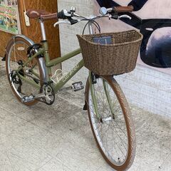 【愛品館江戸川店】 LOUIS GARNEAU 26インチ自転車　LGS-TR2 グリーン ID:122-045196-007の画像