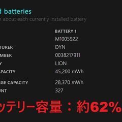 Surface Laptop2/intel Core i5/128GB/8GB ④の画像