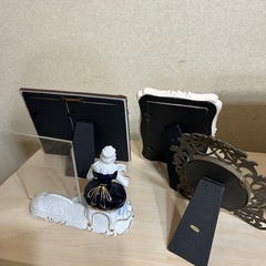 アンティーク ヴィンテージ フォトフレーム 加藤工芸の画像