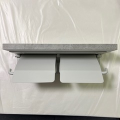 ヤマソロ トイレットペーパーホルダー モルタルグレーの画像