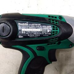 makita インパクトドライバ 100V MTD0100 有線 本体のみ マキタ 電動工具 ハンドツール 札幌市 中央区 南12条の画像