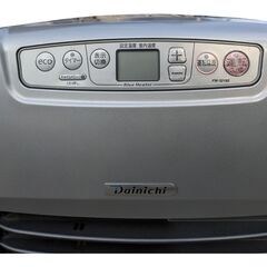 ★動作確認済み★ファンヒーター　ダイニチ　2019年製　FW-3219S　タンク容量5L　ライトシルバーの画像