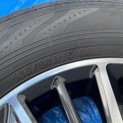 最終出品⭐︎フリードモデューロX純正ホイール2本185/65R15の画像