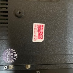 ジャンク品24型液晶テレビの画像