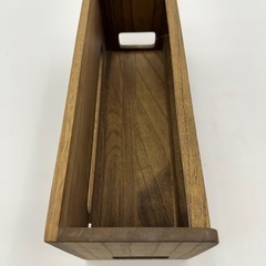 【ドリーム川西店御来店限定】☆ジモティー見たよ♪割引☆  木製コンセント収納ケース  クリーニング済み 【99560000034278】の画像