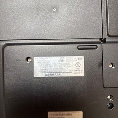 ノートパソコン プリンター スキャナーセットの画像