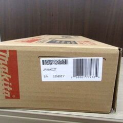 未使用保管品 マキタ 充電式レシプロソー JR184DZT 本体のみ バッテリ・充電器別売 電動工具 makita 苫小牧西店の画像