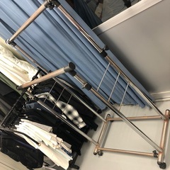 ハンガーラック2段タイプの画像