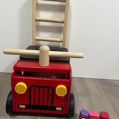 手押し車　ウォーカー＆ライド消防車の画像
