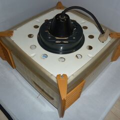 吊り下げ照明 レトロ 蛍光灯 中古 やや難ありの画像