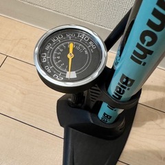 ビアンキ　Bianchi フロアポンプ　自転車　ロードバイク　クロスバイク　
空気入れの画像