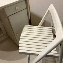 変形式木製ダイニングテーブルチェアセットの画像