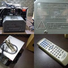 【現在動作OK】KENWOOD ミニコンポ MD/CD/ラジオ リモコン付き RD-SG5MD 3連CD ケンウッド 札幌市 東区 新道東店の画像