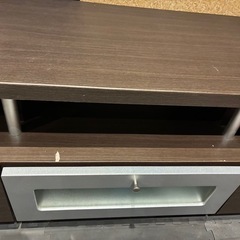 木目調テレビ台の画像