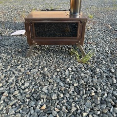 薪ストーブ　キャンプ　アウトドアの画像