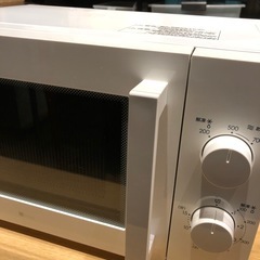 ニトリ　ホワイト電子レンジ　2021年製の画像