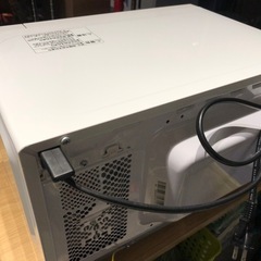 ニトリ　ホワイト電子レンジ　2021年製の画像