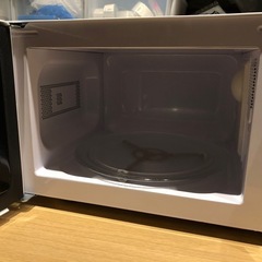 ニトリ　ホワイト電子レンジ　2021年製の画像