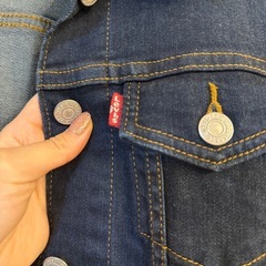 levi'sデニムジャケット の画像
