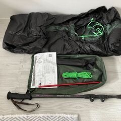 Geer Top テント 1人用　mont-bellカーボンポール付の画像