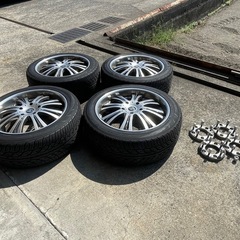 ヨコハマ　タイヤ　マルセロ　アルミホイール付285/45R22  4本セット  2020 年製  溝有の画像