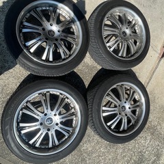 ヨコハマ　タイヤ　マルセロ　アルミホイール付285/45R22  4本セット  2020 年製  溝有の画像