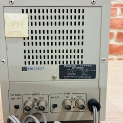 ⭐️業務用⭐️パナソニック　5型白黒モニターの画像