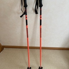 【お譲り先決定】ROSSIGNOL HERO PRO 140cm ジュニアスキーセットの画像