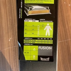 elan fusion 未使用　03-04 スキー板　　エラン　フュージョンの画像