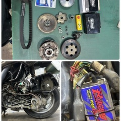 ライブディオZX仕様✨POSHリミッターカット❗️新品バッテリーにプラグ交換済み　下取りや配達可能ですの画像