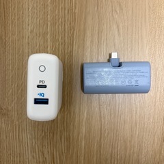 充電器とモバイルバッテリーセットの画像