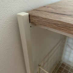 美品 salut！オールドアイアンラック3段の画像