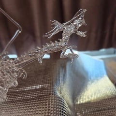 山野史郎作 網目硝子細工 宝船 (虹ママ) 大和田のその他の中古あげます