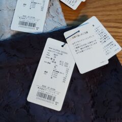 Urban Research レース タイトスカート Sサイズ  紺・グレー２色 の画像