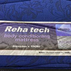 フランスベッド｜FRANCEBED｜Reha tech｜リハテック｜LED照明付｜シングルベッドの画像