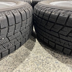 取引中 155/65R14 スタッドレスホイールセット ヨコハマ iG60 22年製バリ溝 ホイール美品の画像