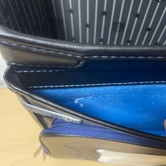 黒ランドセル　カバー付き　男の子女の子の画像