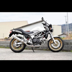 vtr250 FI　新品　リアライズマフラーの画像