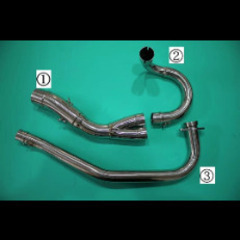 vtr250 FI　新品　リアライズマフラーの画像