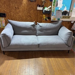 L0202 Alba（アルバ）2〜３人掛けソファー 北欧風 使用感ありの画像