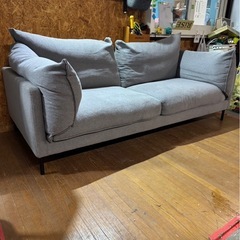 L0202 Alba（アルバ）2〜３人掛けソファー 北欧風 使用感ありの画像