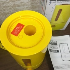 加湿器　Dolce pico 黄色の画像