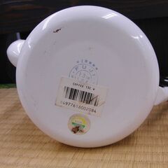 富士ホーロー ドリップケトル やかん 1.6L ホワイト 白 HONEY 大きめ レトロ 昭和 札幌 手稲の画像