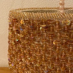 美品 MONTE NEGRO パーティバッグ 結婚式 ビーズ スパンコールの画像